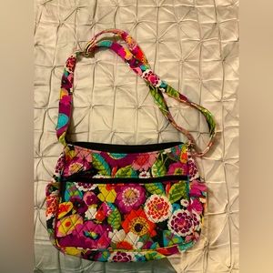 Vera Bradley floral shoulder bag